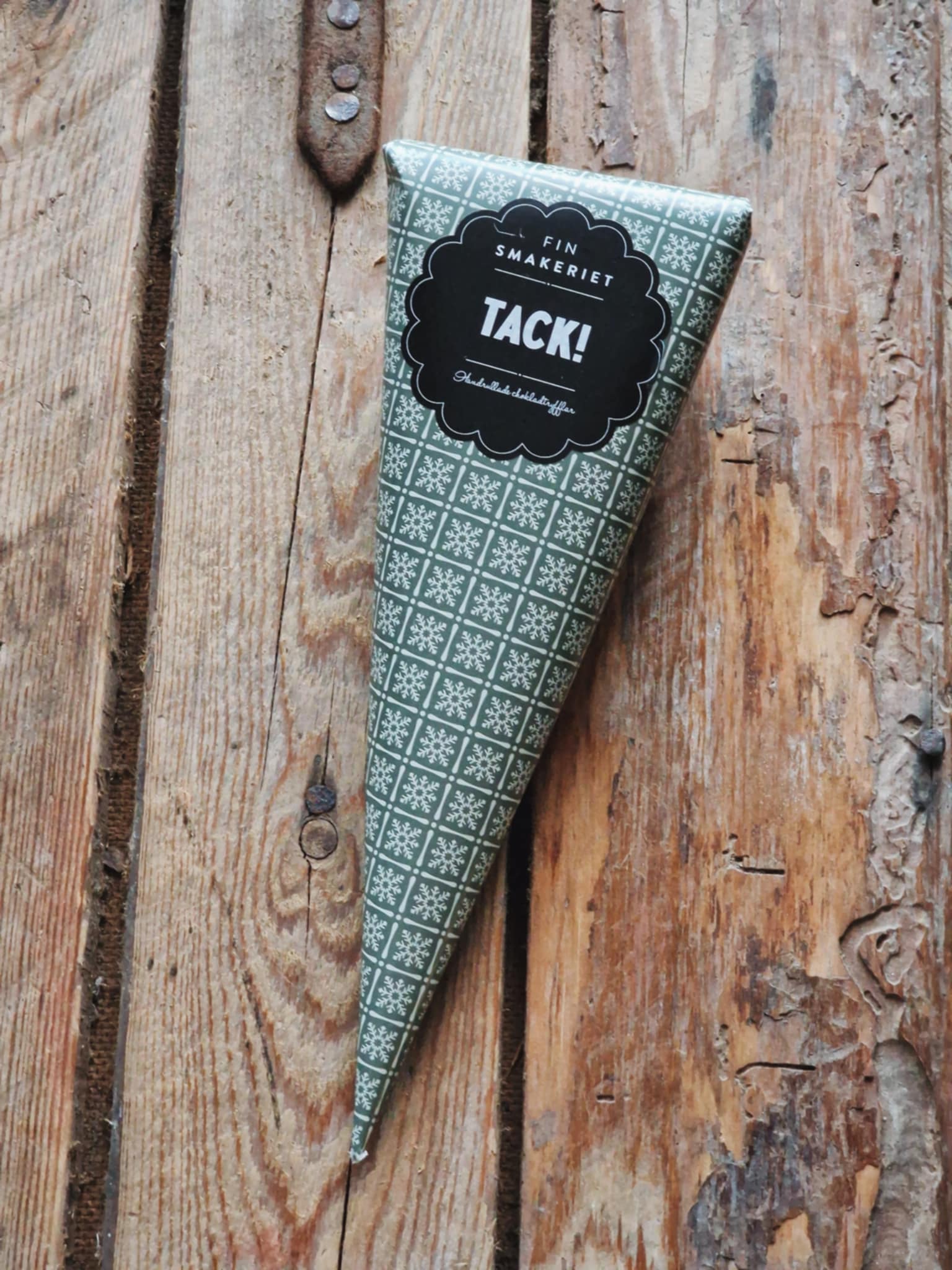 Chokladtryfflar "Tack!" strut - Finsmakeriet
