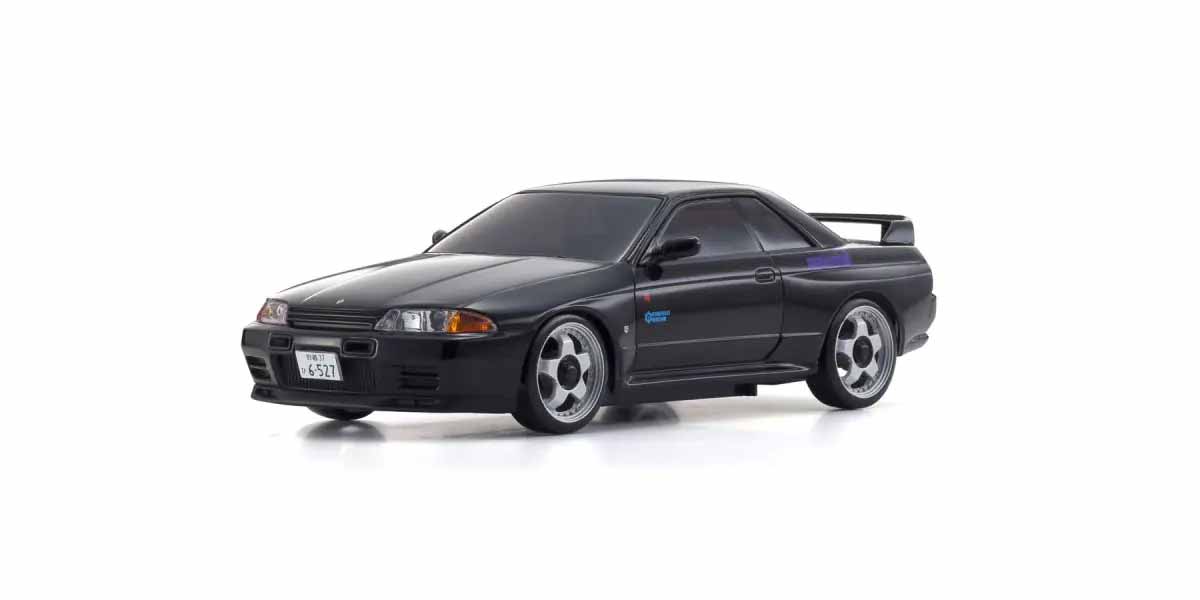 Kyosho 32652ID Mini-Z AWD Nissan Skyline R32 Initial-D Black (MA020/KT531P)