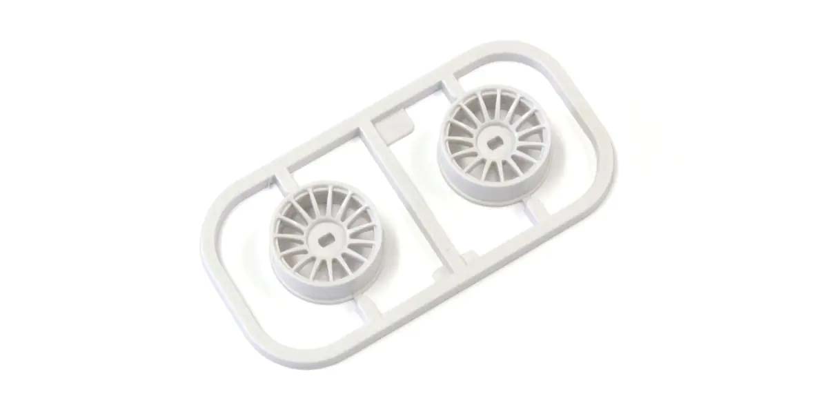 Kyosho MDH100W-N15B Wheel Set Kyosho Mini-Z AWD Narrow 1.5 Offset (2) White