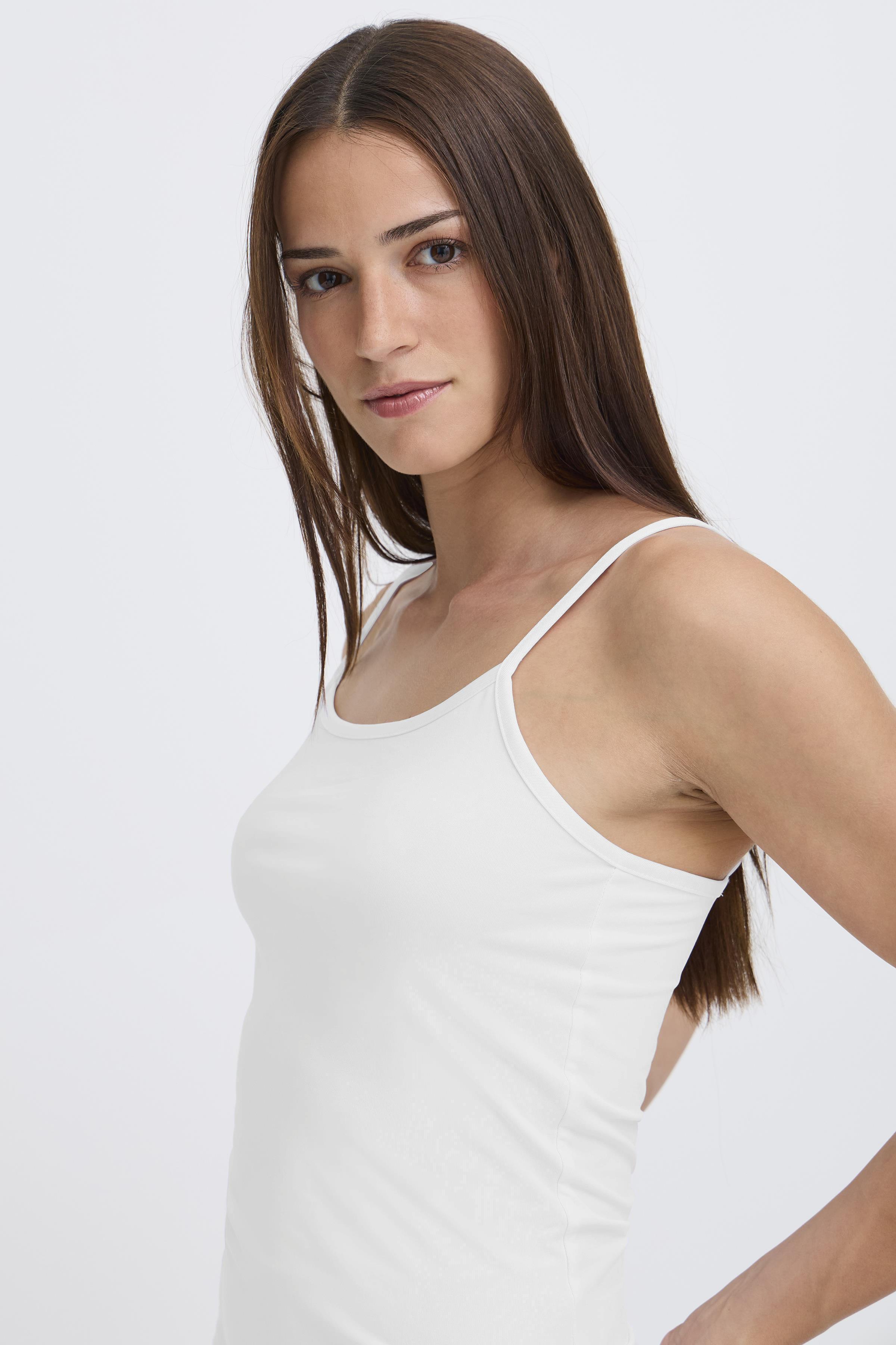 BYIANE STRAP TOP Optical White
