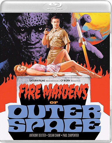 Fire Maidens Of Outer Space (BLU-RAY)