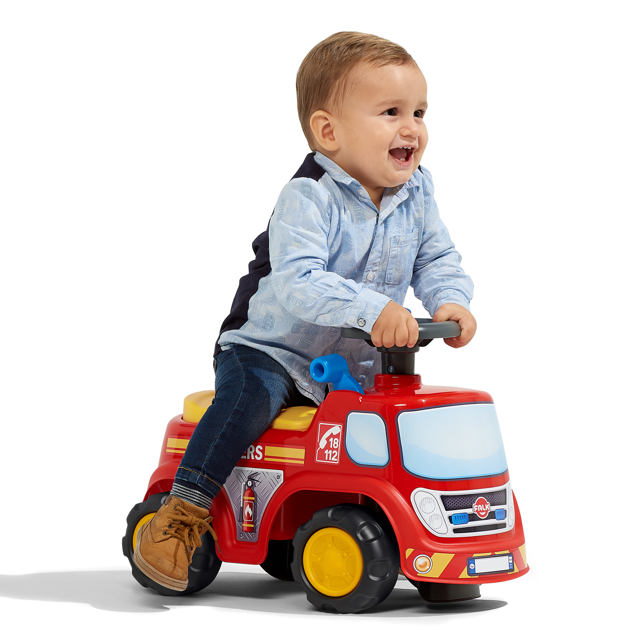 FALK  Ride-On Brandbil med tuta 1-3 år - 2