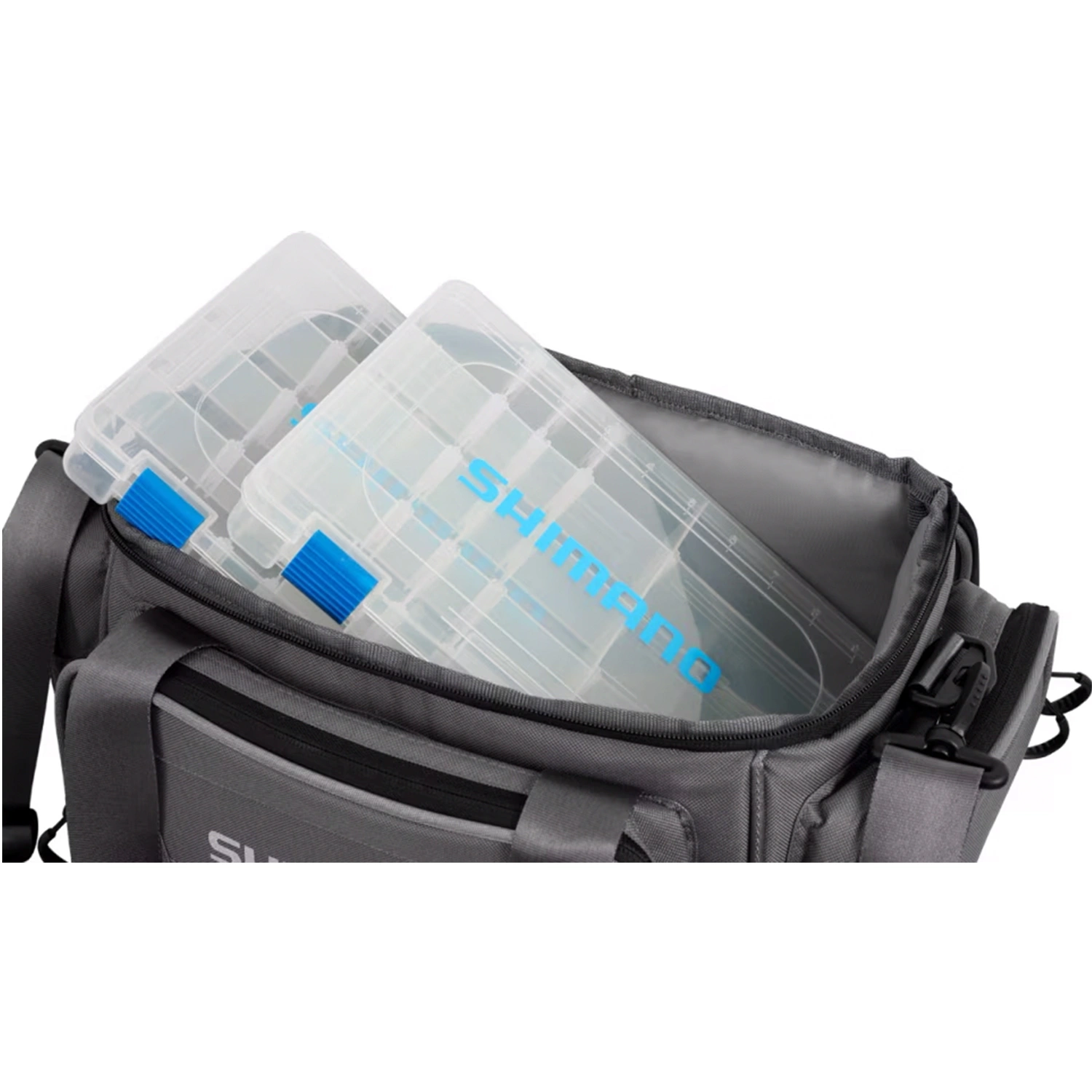 Comes with two practical tackle boxes