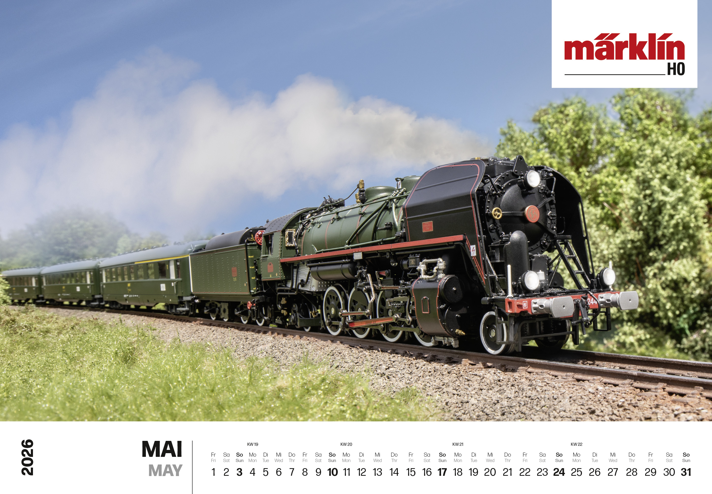 Kalender Märklin/Trix 2026 - 4