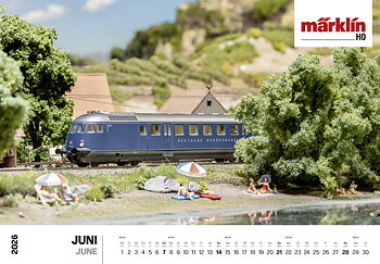 Wall calender Marklin/Trix 2026