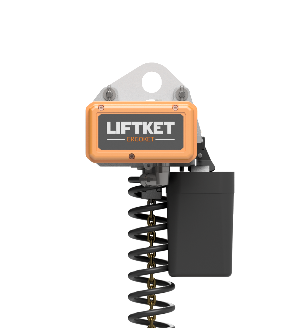 Kättingtelfer Liftket Ergoket Maxlast: 250 kg / Lyfthastighet: 8/2 m/min - 3