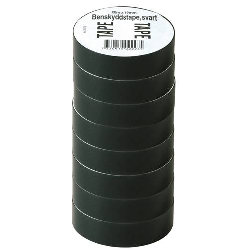 Benskyddstape Svart Stock (10st)