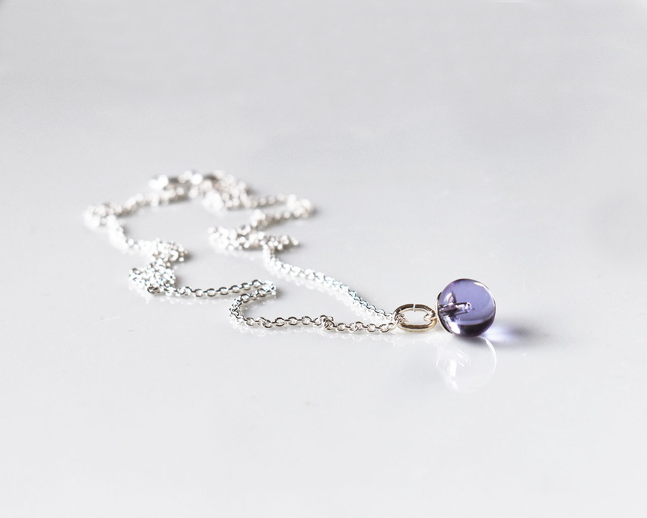 SVALÖ LJUNG - halsband i lila - 3
