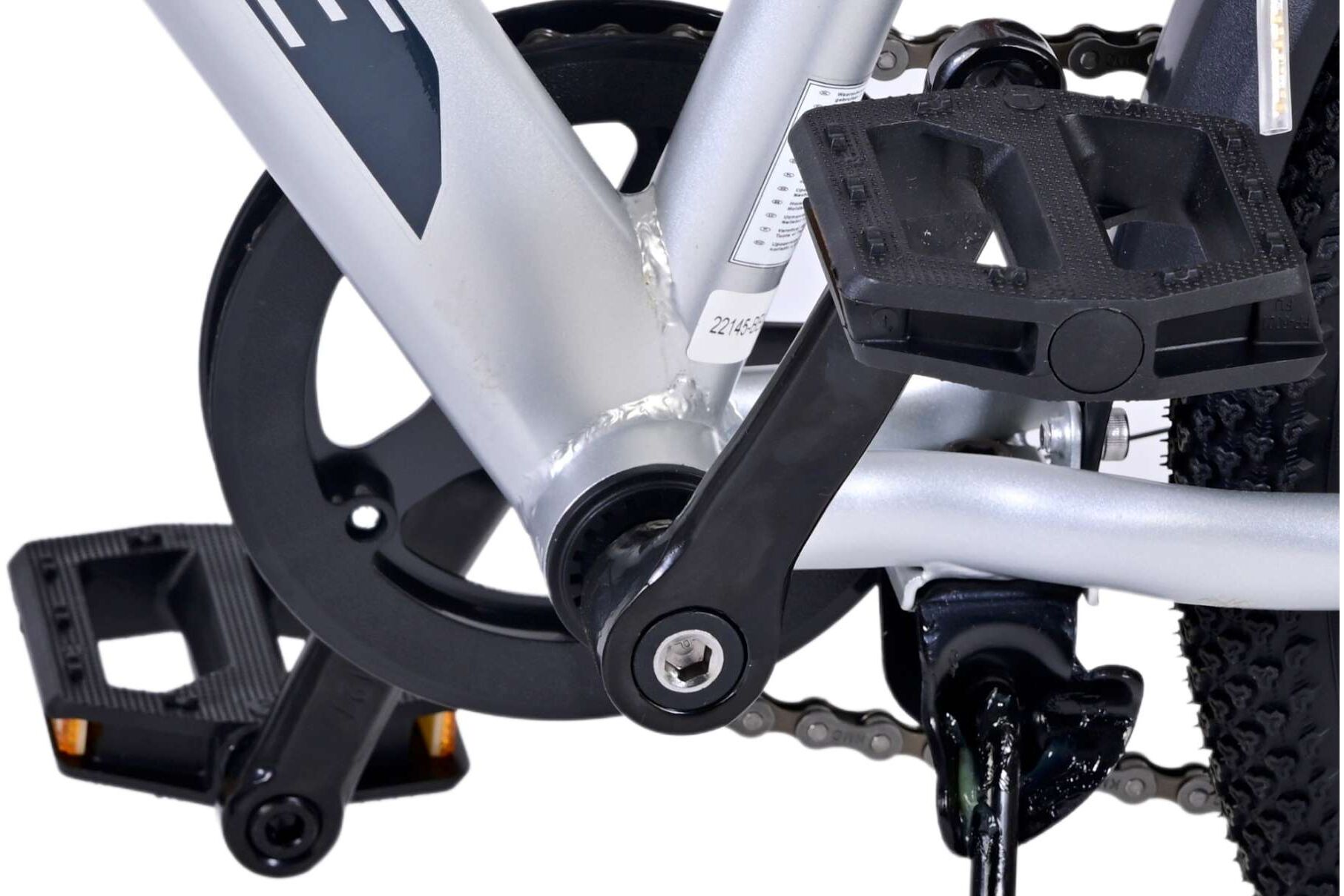 Barncykel Volare Cross 20 tum – 6 växlar Silver för barn 6–8 år - 14