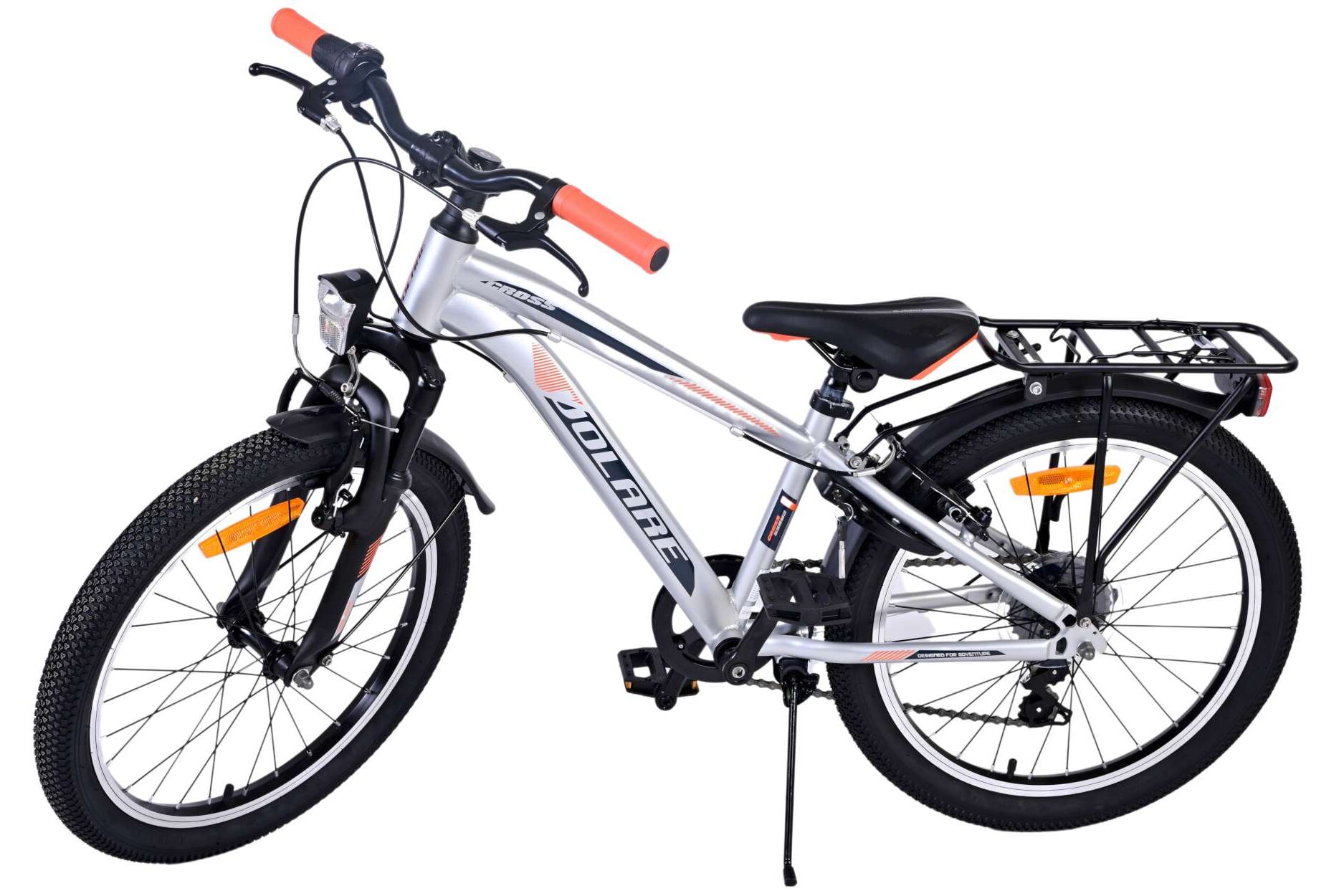 Barncykel Volare Cross 20 tum – 6 växlar Silver för barn 6–8 år - 13