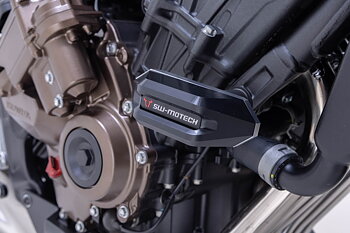 Frame slider kit. Black. Honda CB650R E-Clutch (23-)