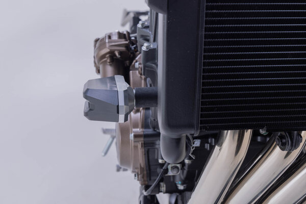 Frame slider kit. Black. Honda CB650R E-Clutch (23-) - 5