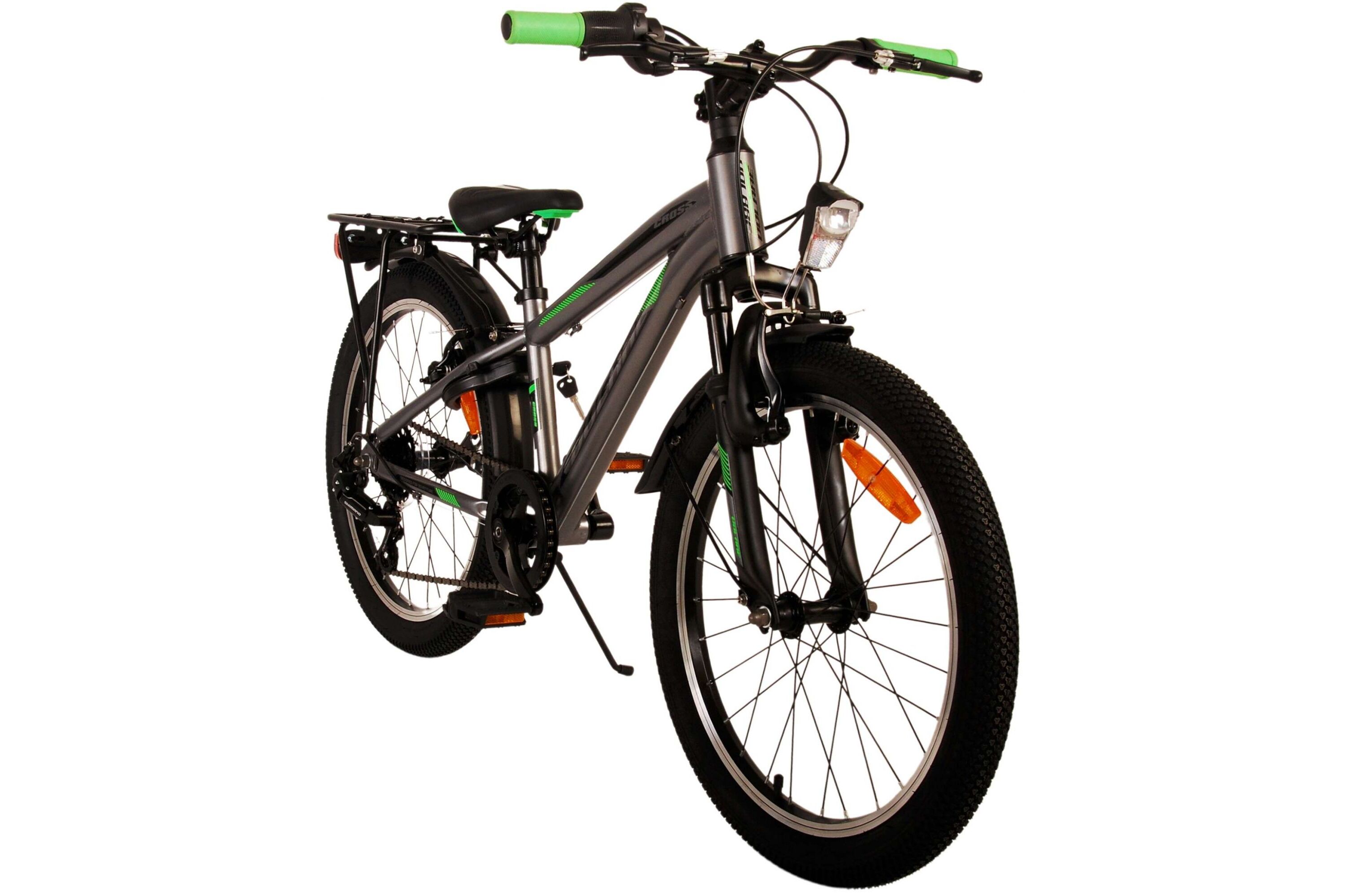 Barncykel Volare Cross 20 tum – 6 växlar Grå för barn 6–8 år - 3