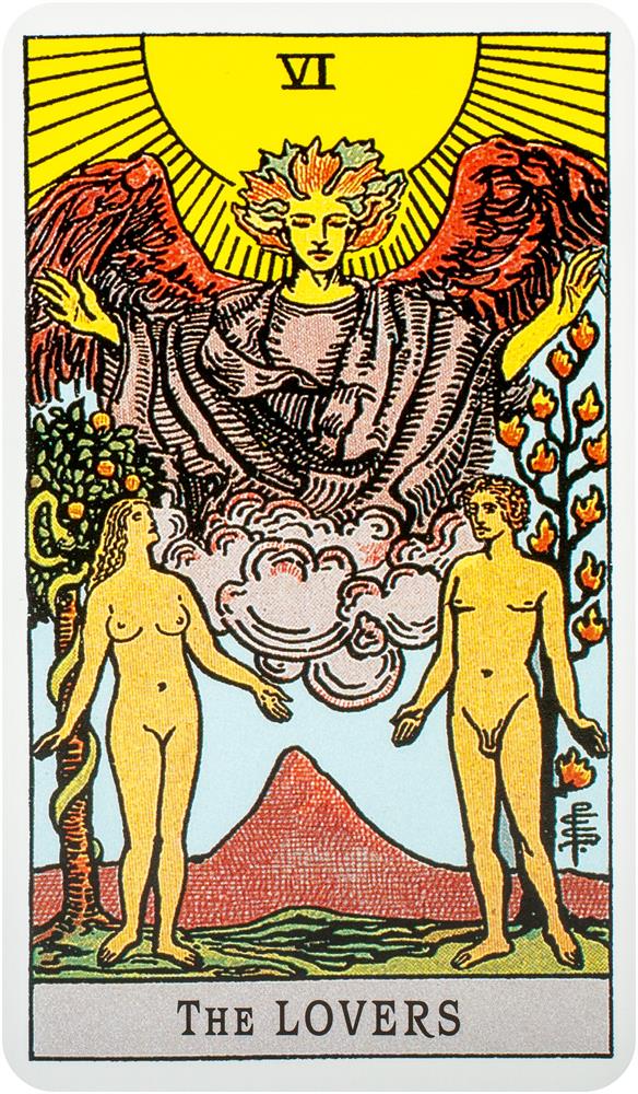 A.E. Waite Tarot Standard Blue Edition - Engelska - 3
