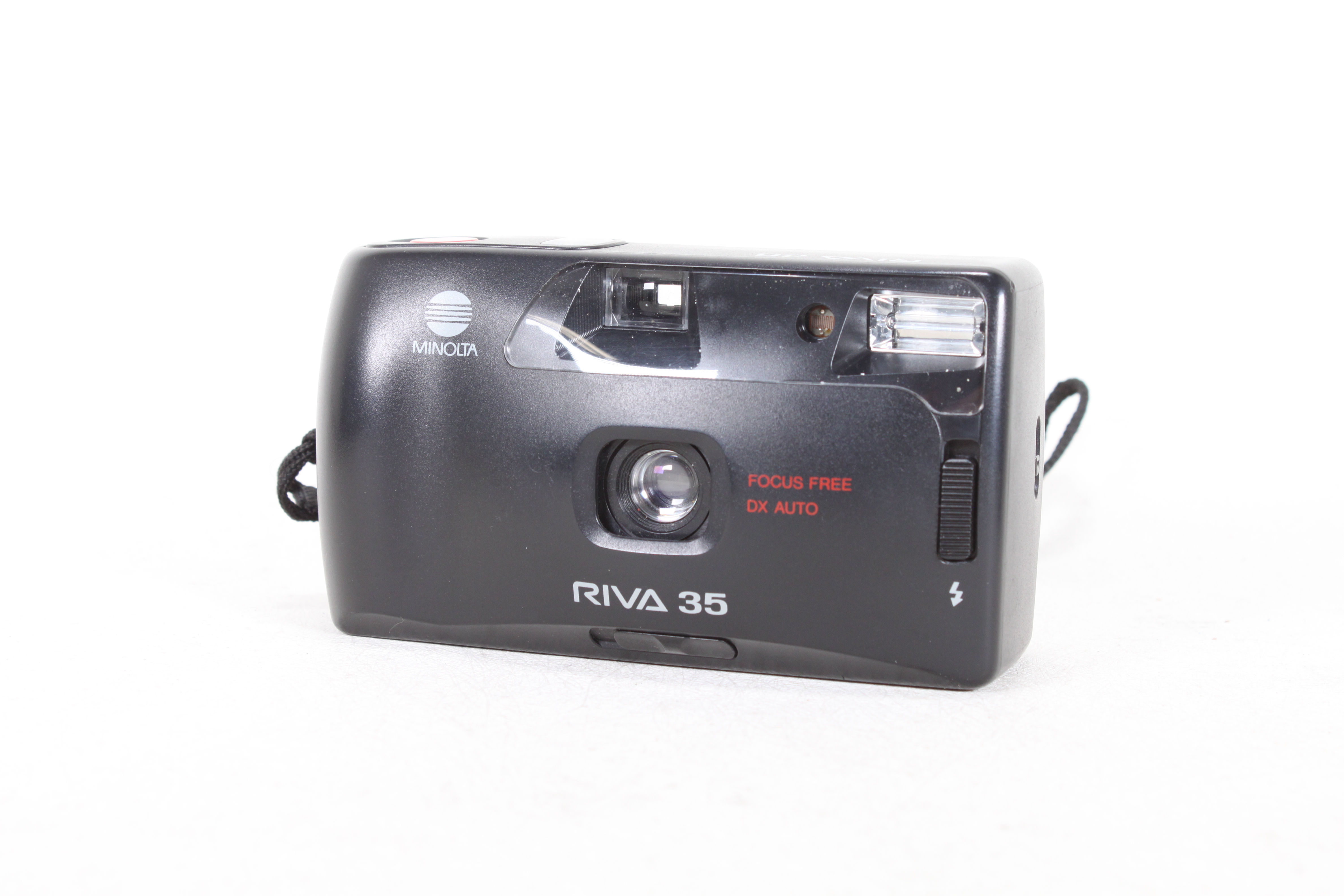 Minolta Riva 35 - Analog kompaktkamera - REPOBJEKT RESERVDELAR 