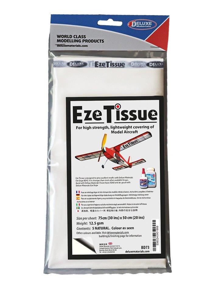 Deluxe Materials Eze Tissue Japanpapper Naturell 5/pack