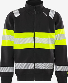 VARSEL SWEATSHIRT-JACKA STRETCH 7531 GKC, KLASS 1