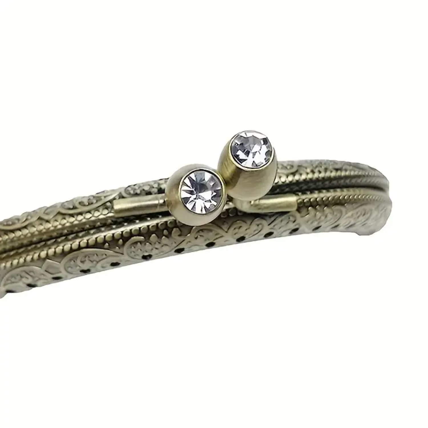 Portmonnäknäppe med strass - 2