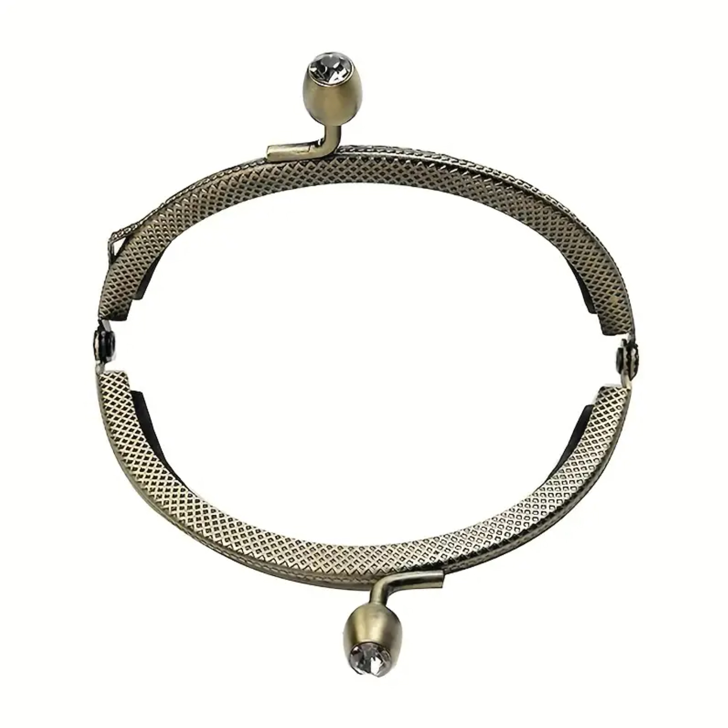 Portmonnäknäppe med strass - 3