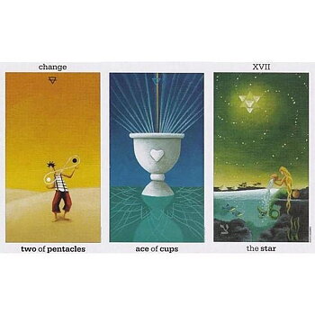 Sun and Moon Tarot - Engelska