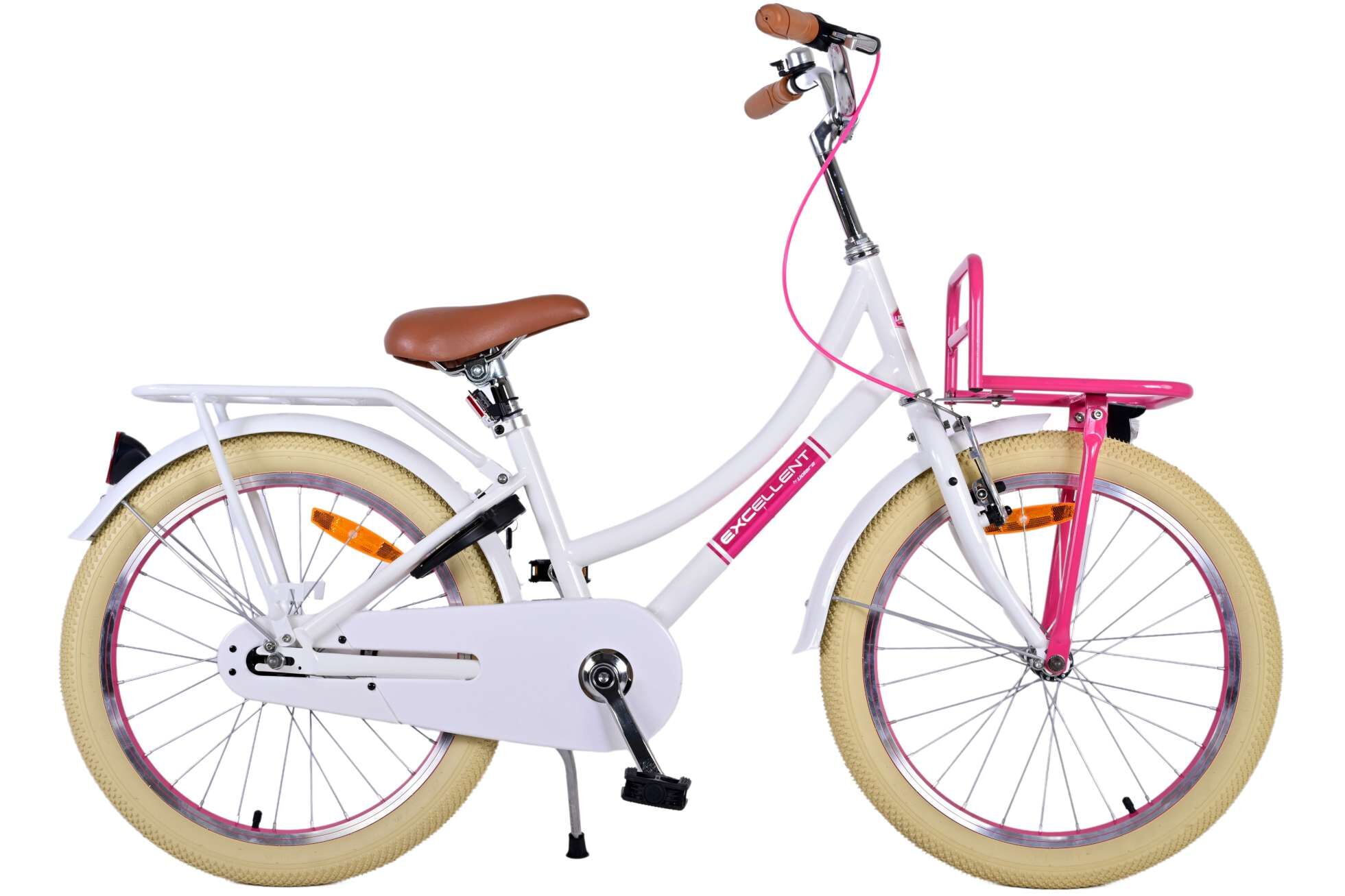 Barncykel Volare Excellent 20 tum – Vit för barn 6–8 år - 11