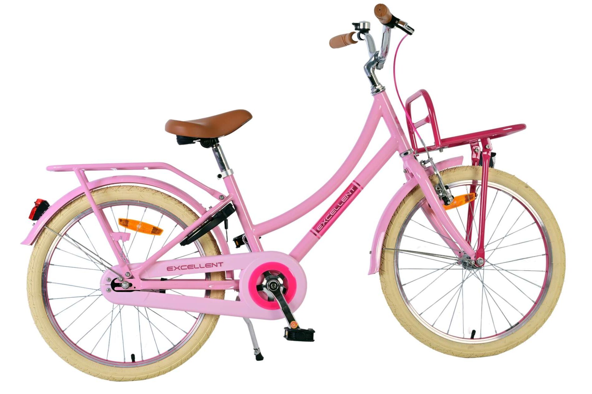 Barncykel Volare Excellent 20 tum – Rosa för barn 6–8 år - 8