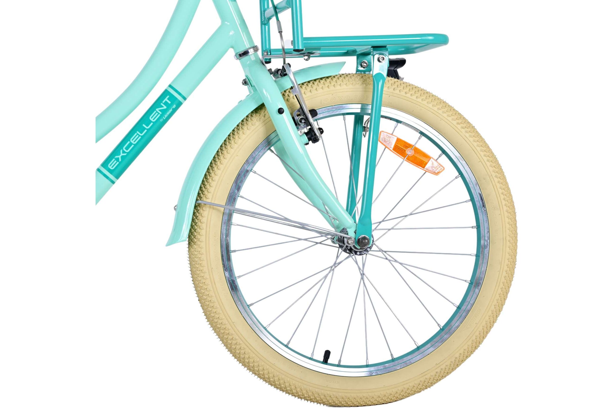 Barncykel Volare Excellent 20 tum – Mint Grön för barn 6–8 år - 8