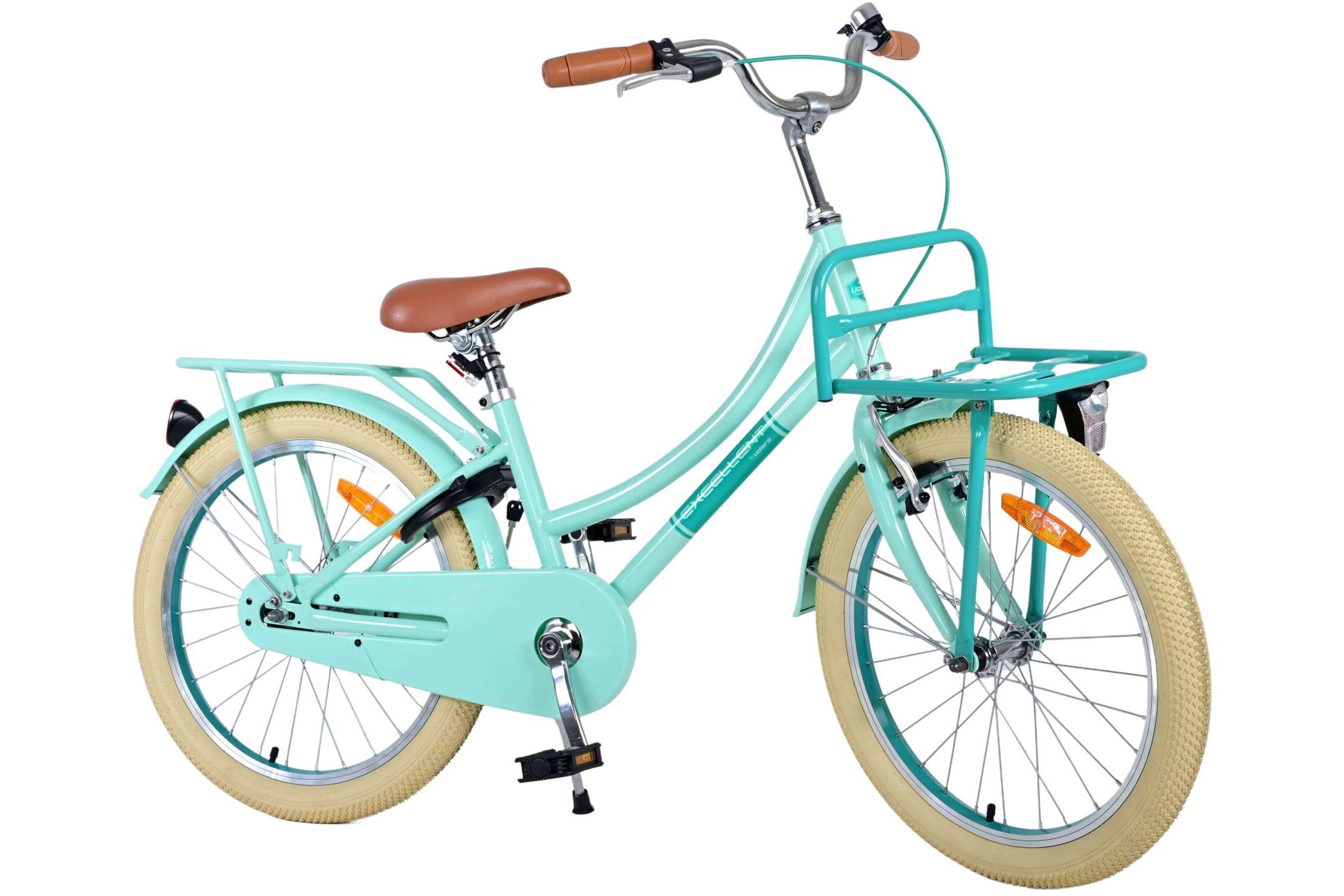 Barncykel Volare Excellent 20 tum – Mint Grön för barn 6–8 år