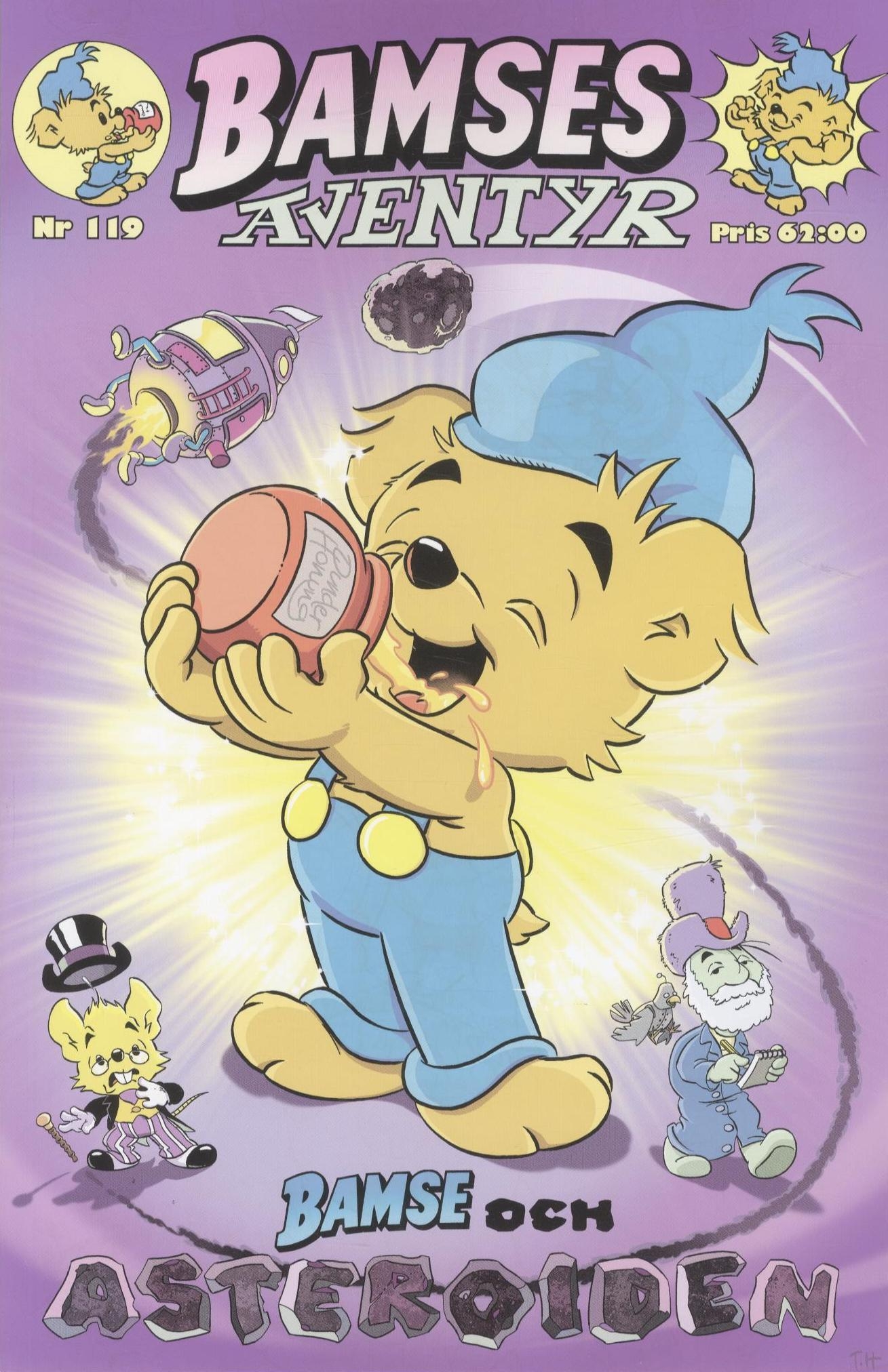 Bamses äventyr 119, Bamse och Asteroiden