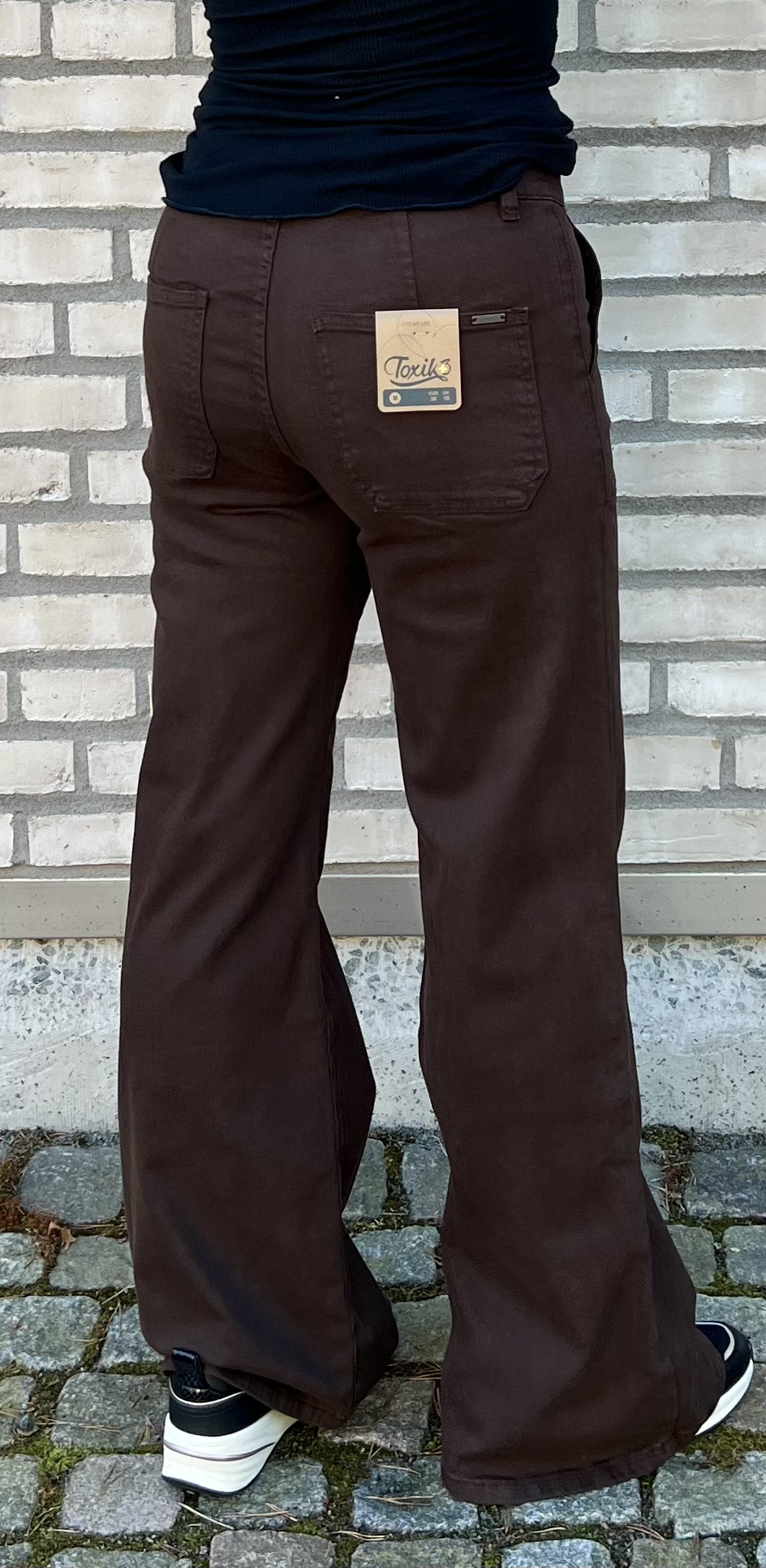 Toxik Stretchjeans Rak Brun - 2