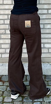Toxik Stretchjeans Rak Brun