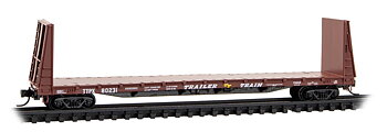 Bulkhead flatcar 61' TTX #80231