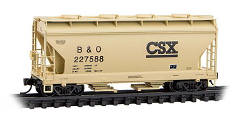 Centerflow 2-bay hopper CSX #227588