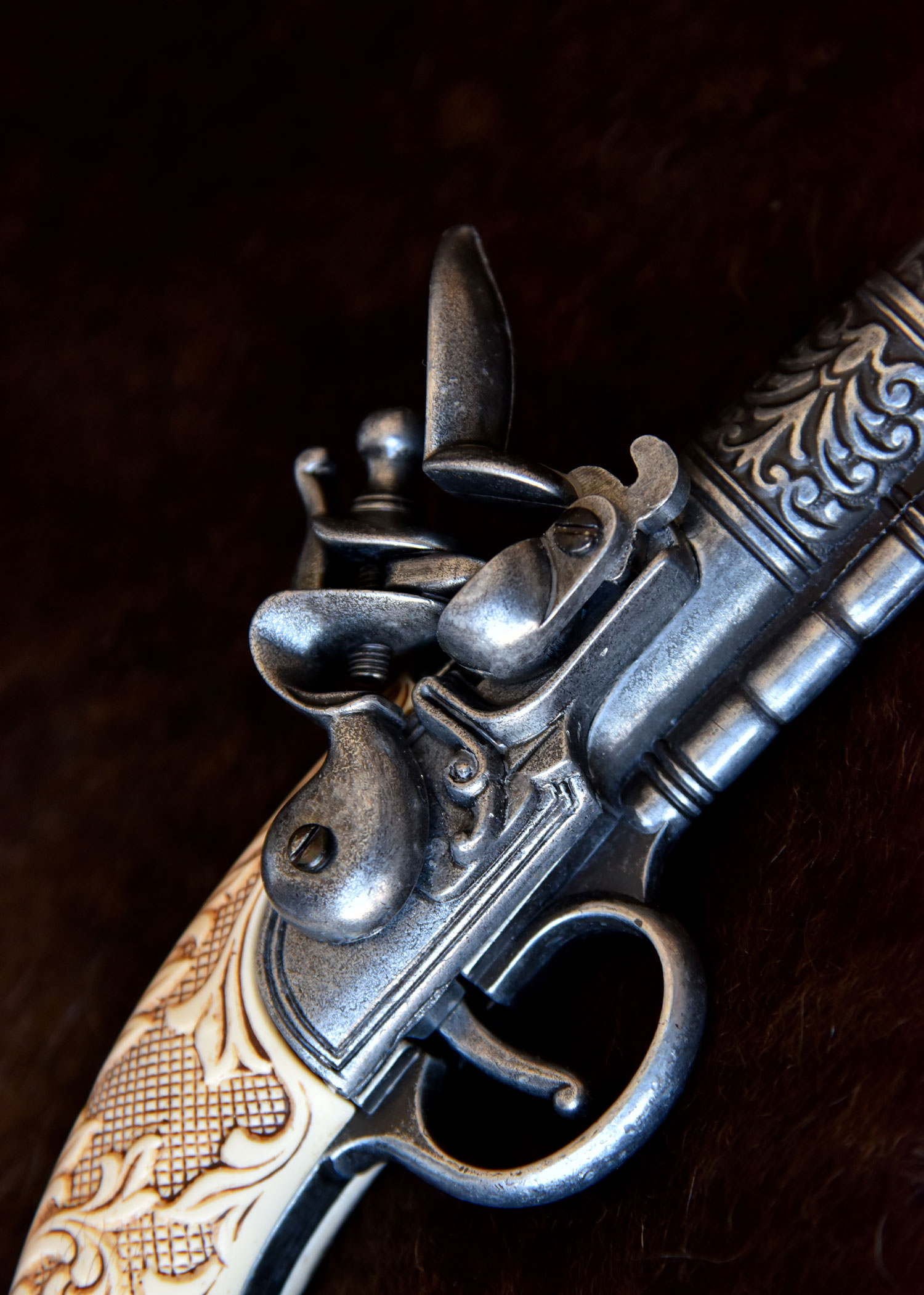 Belgisk pistol, Liège,  1700-talet - 2