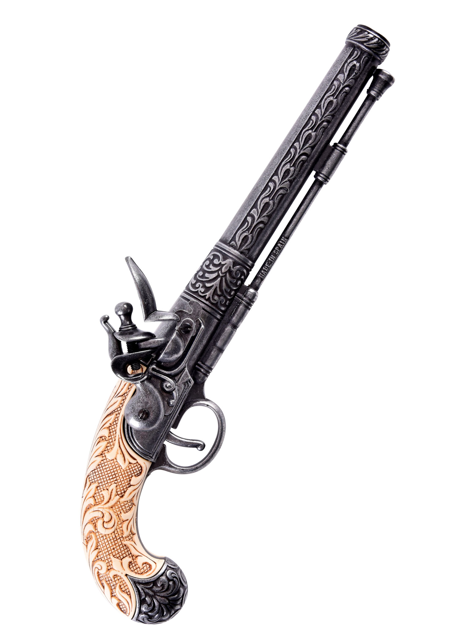 Belgisk pistol, Liège,  1700-talet