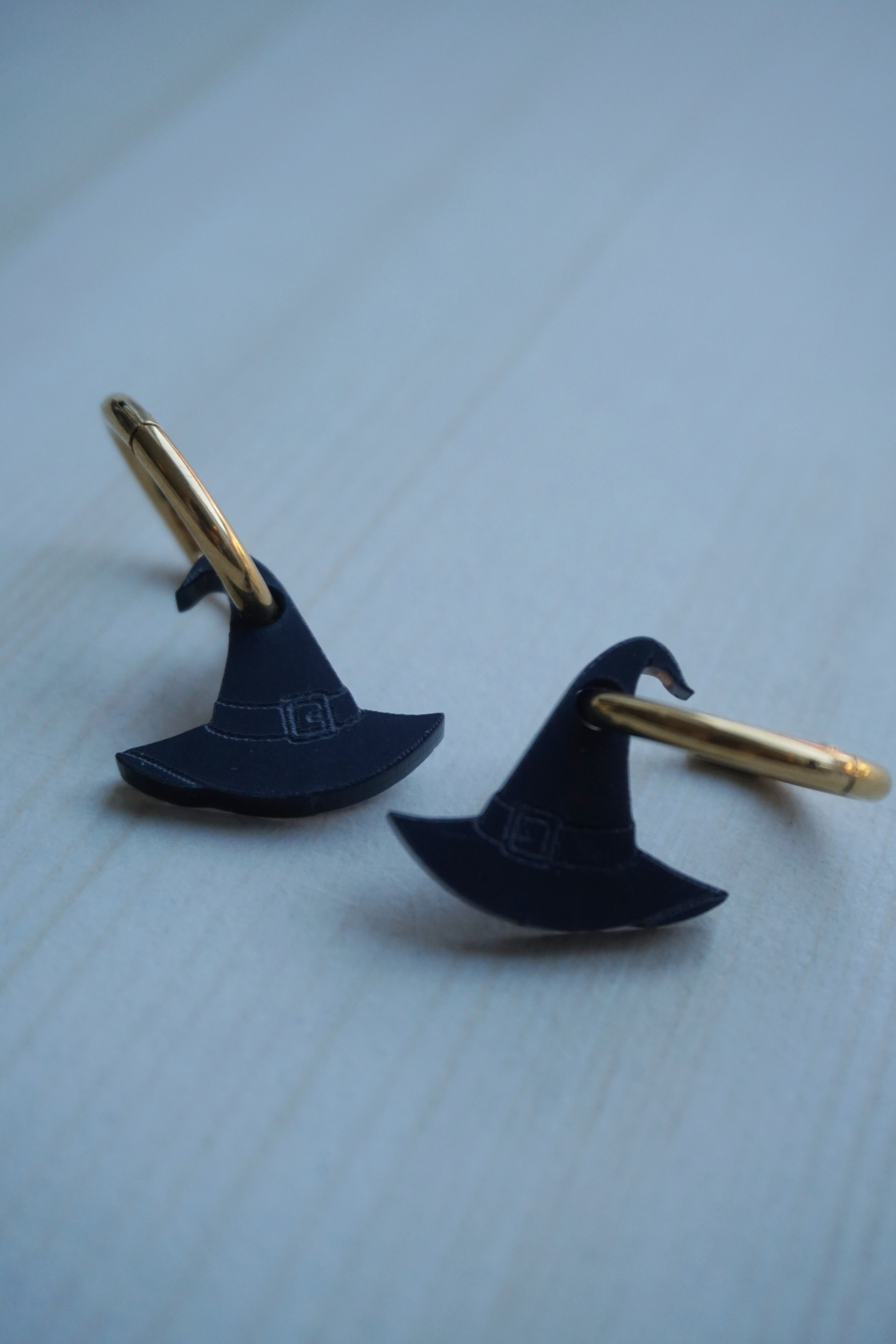 Halloween witch hat pendants