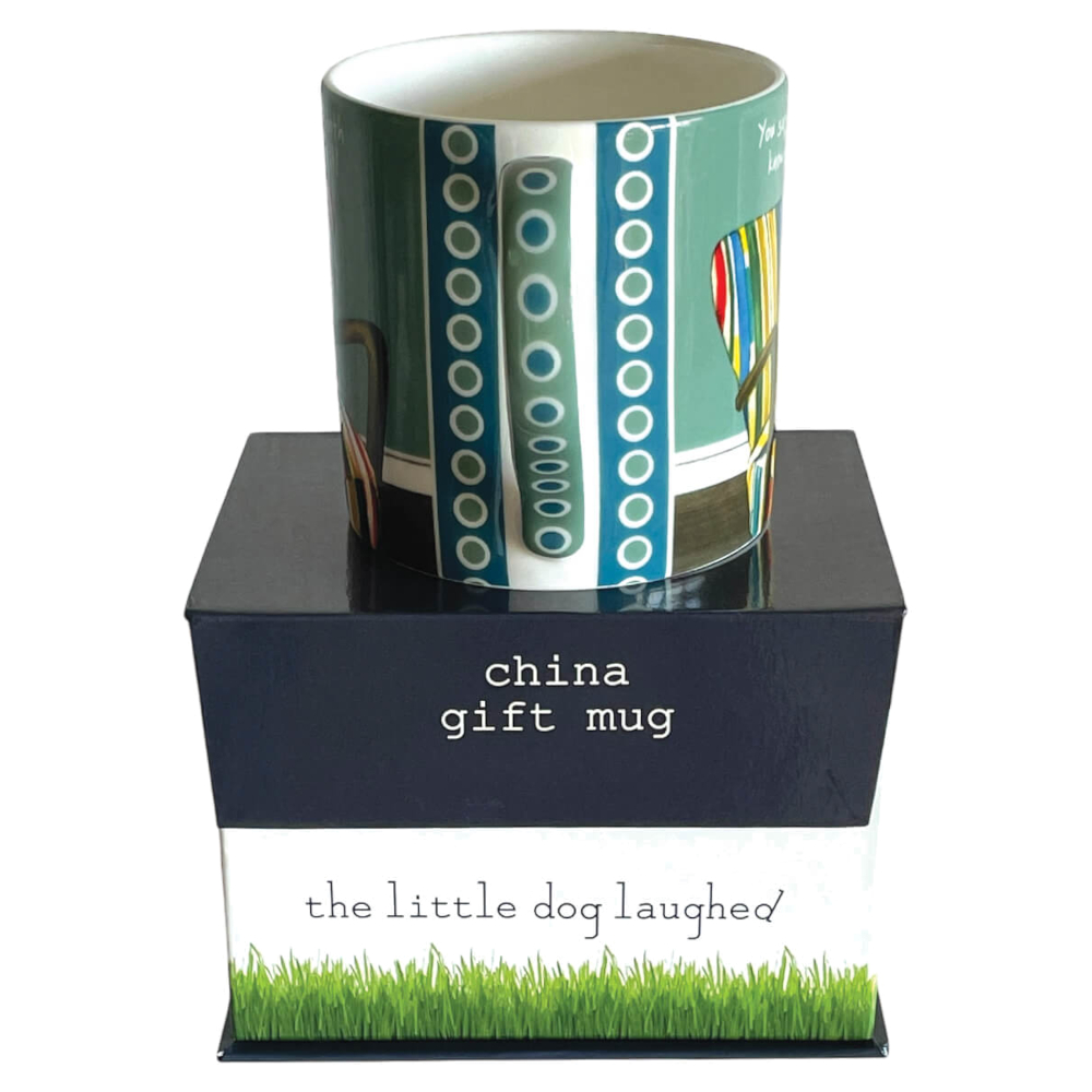 Mugg The Little Dog Laughed Hundmotiv Border On The Chair - 4
