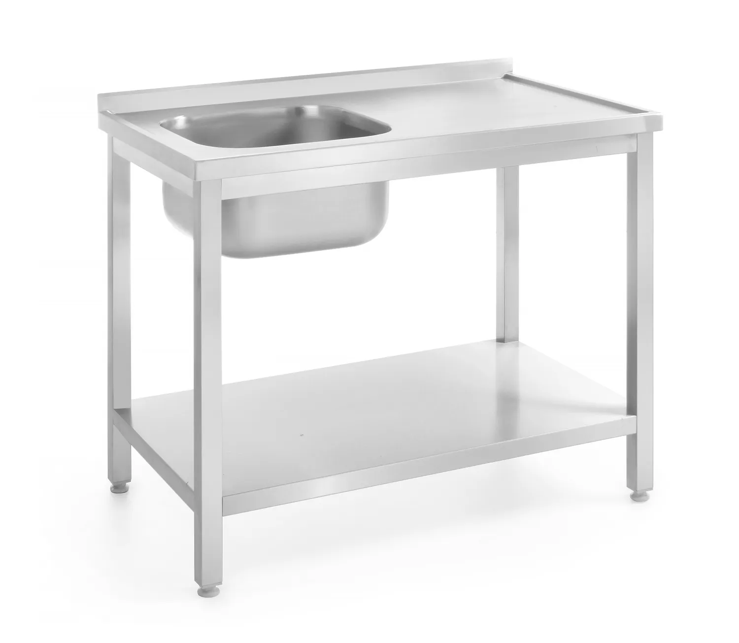 Sink with shelves - 1000x600mm - 2