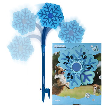 CoolPets Ice Flower Vesisuihku/Vesilelu Koiralle