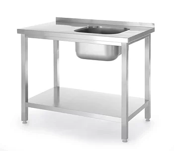 Sink with shelves - 800x600cm