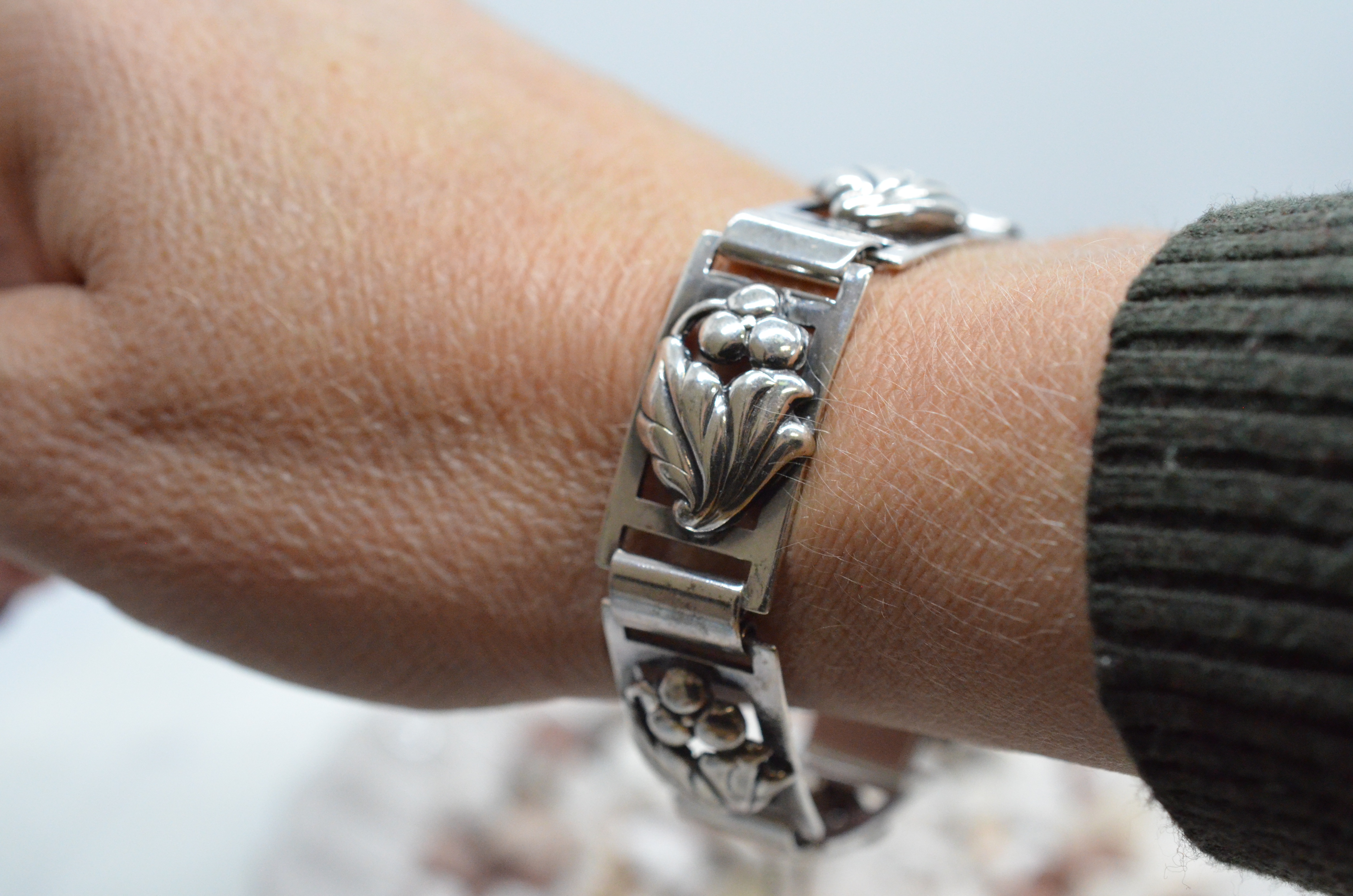 Vintage silver bracelet, 1951 - 4