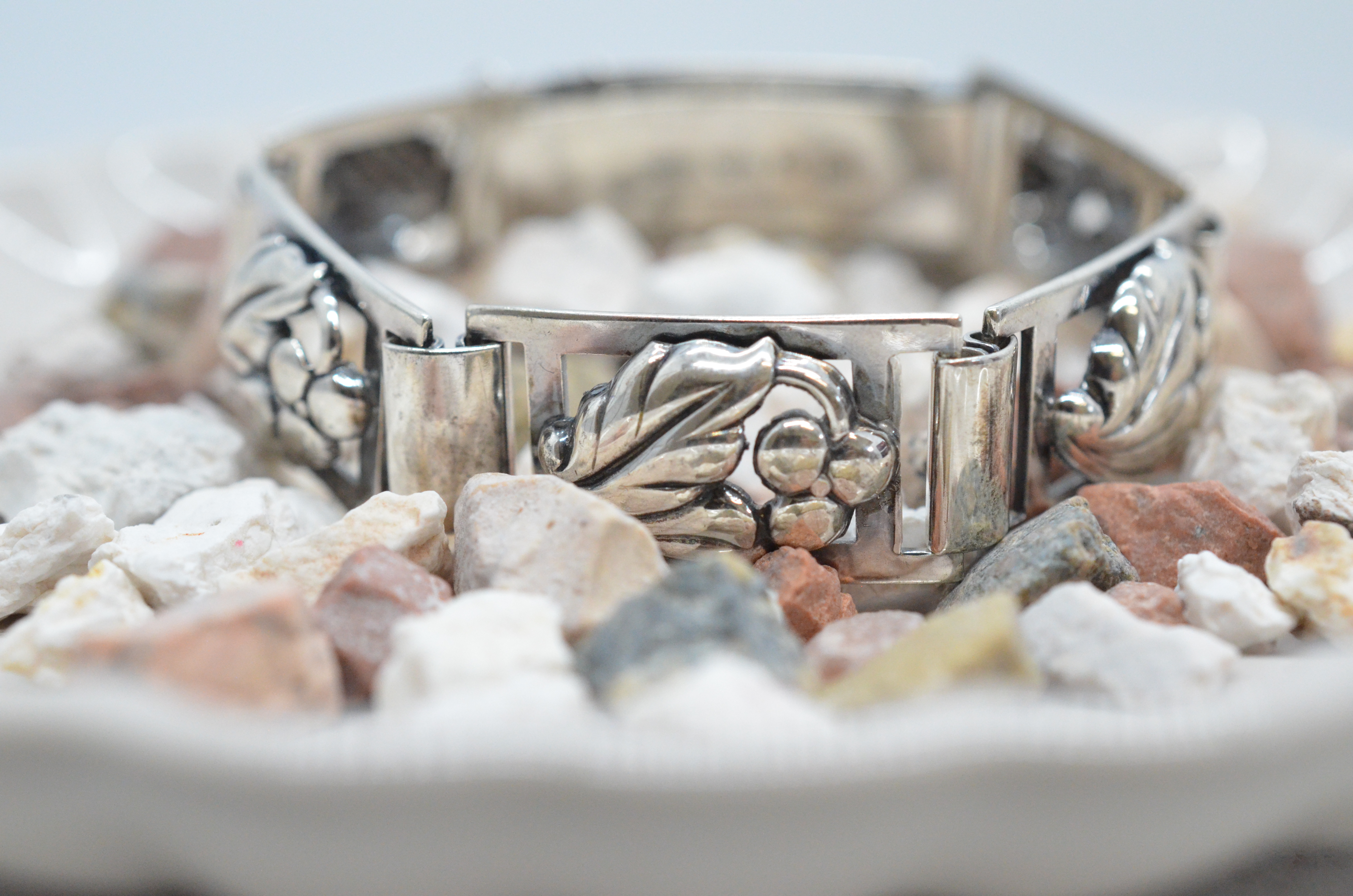 Vintage silver bracelet, 1951
