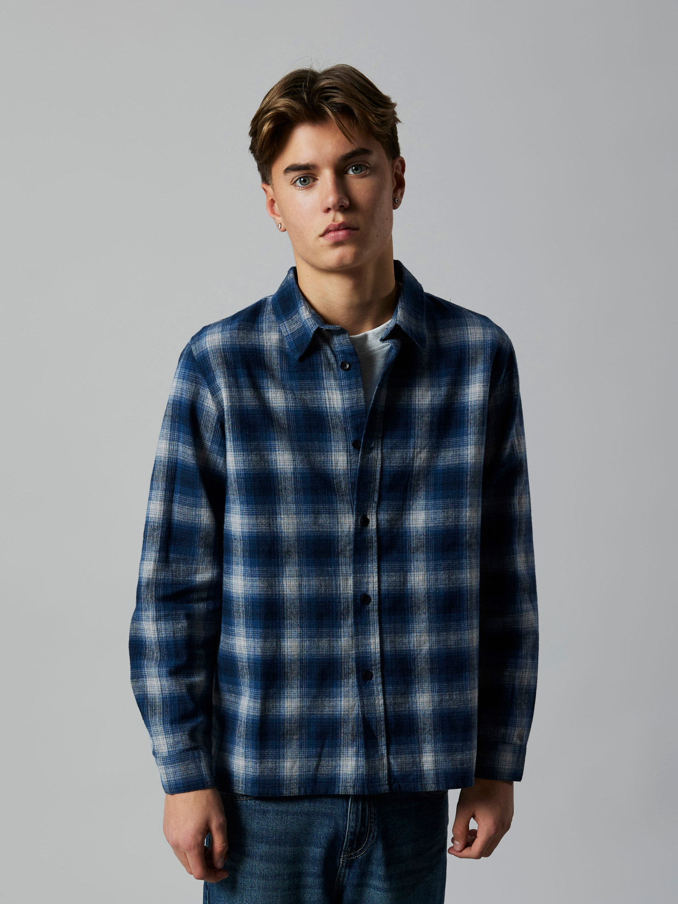 NLNJUNG LS SHIRT Pageant Blue - 5