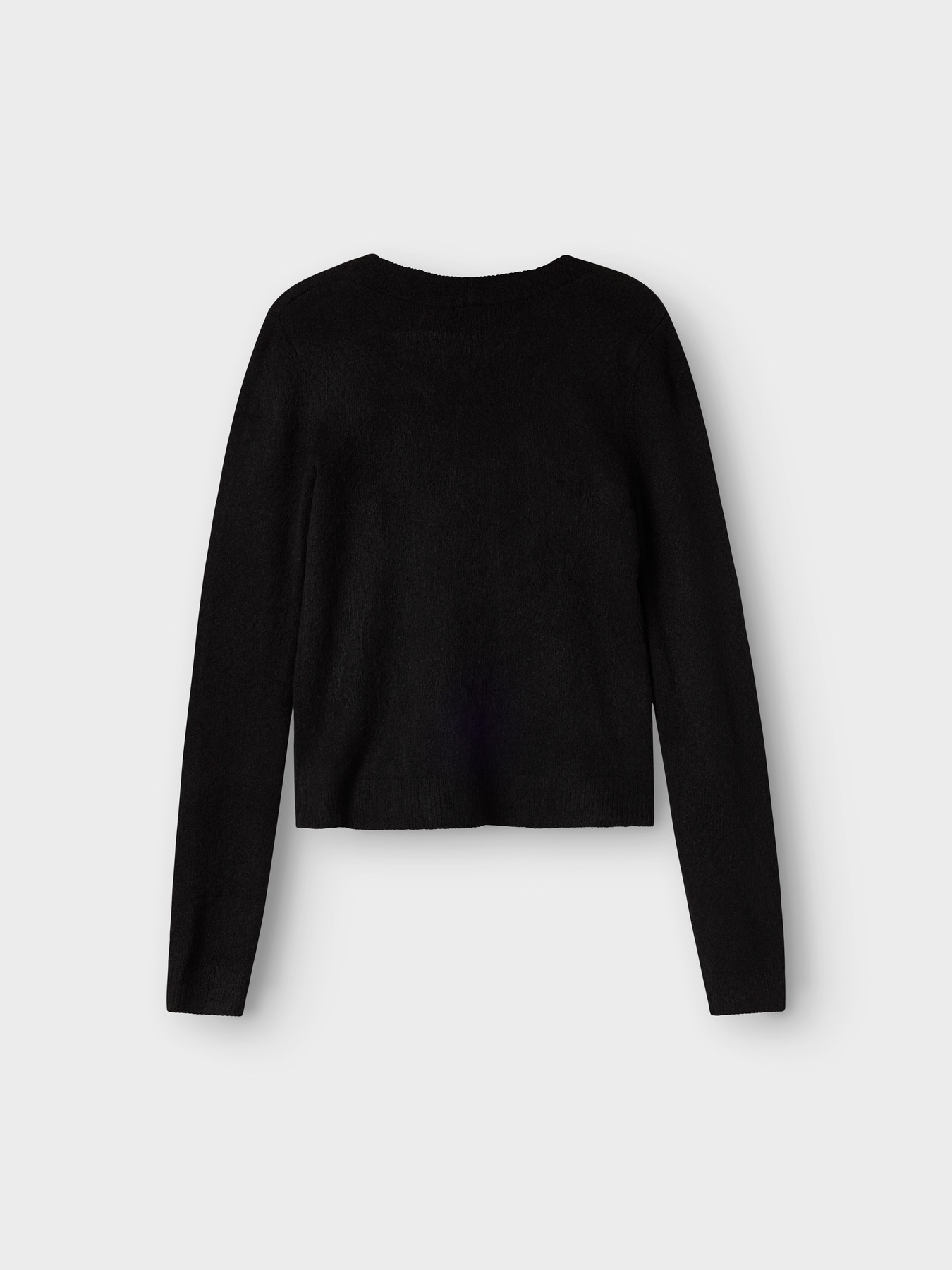 NLFLODET LS SHORT S KNIT CARDIGAN NOOS Black - 3