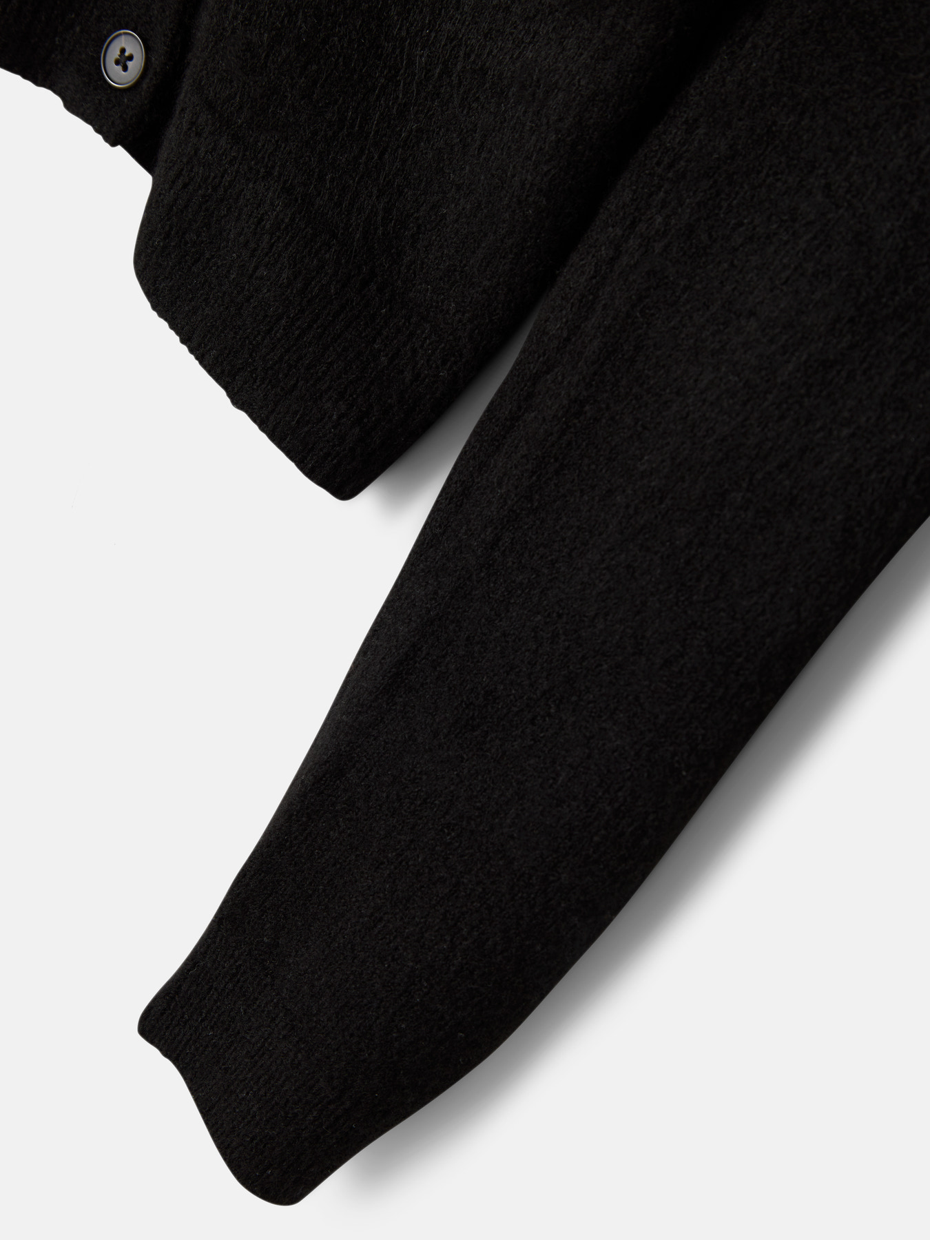 NLFLODET LS SHORT S KNIT CARDIGAN NOOS Black - 2