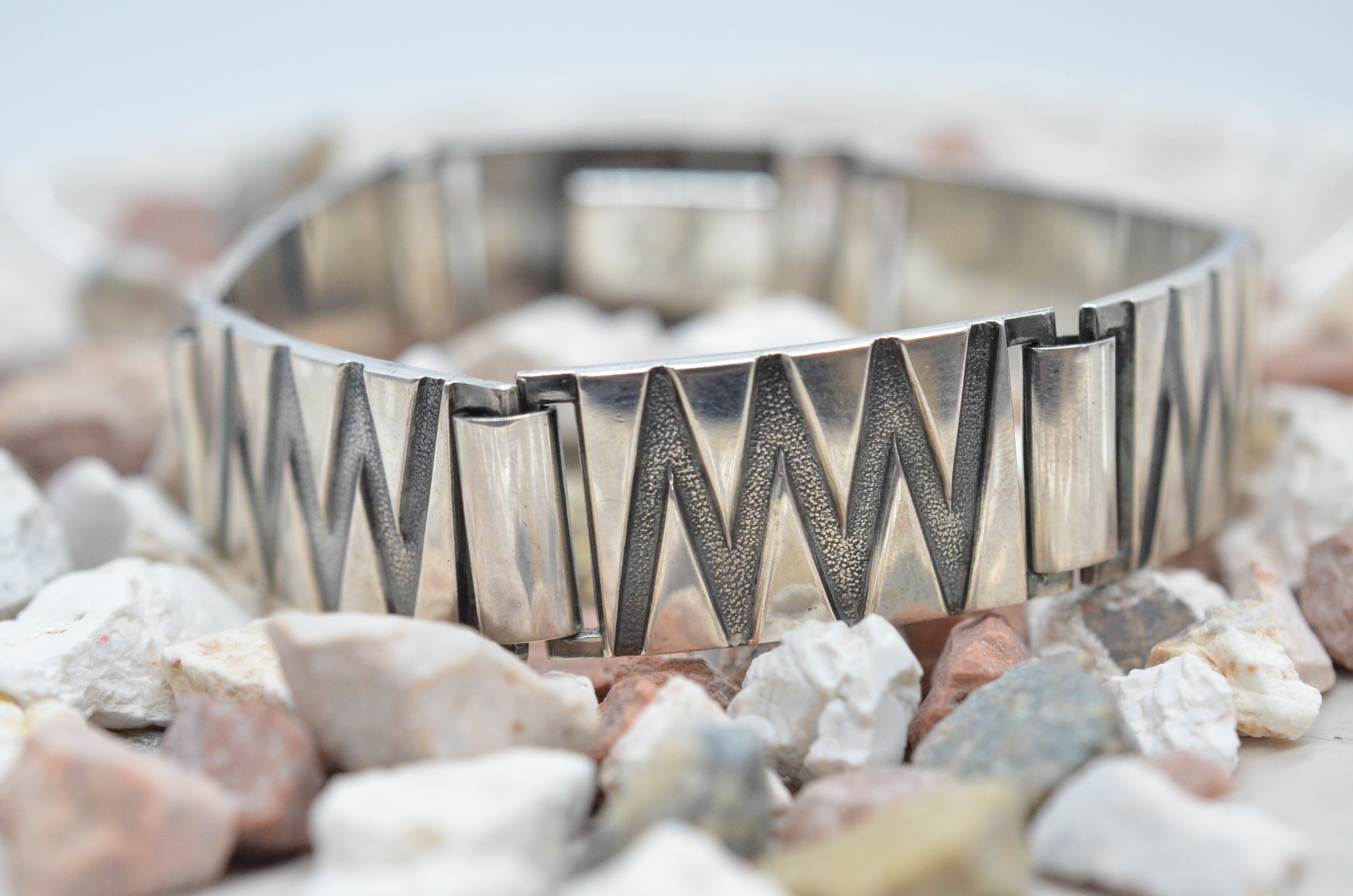 Vintage silver bracelet, 1960