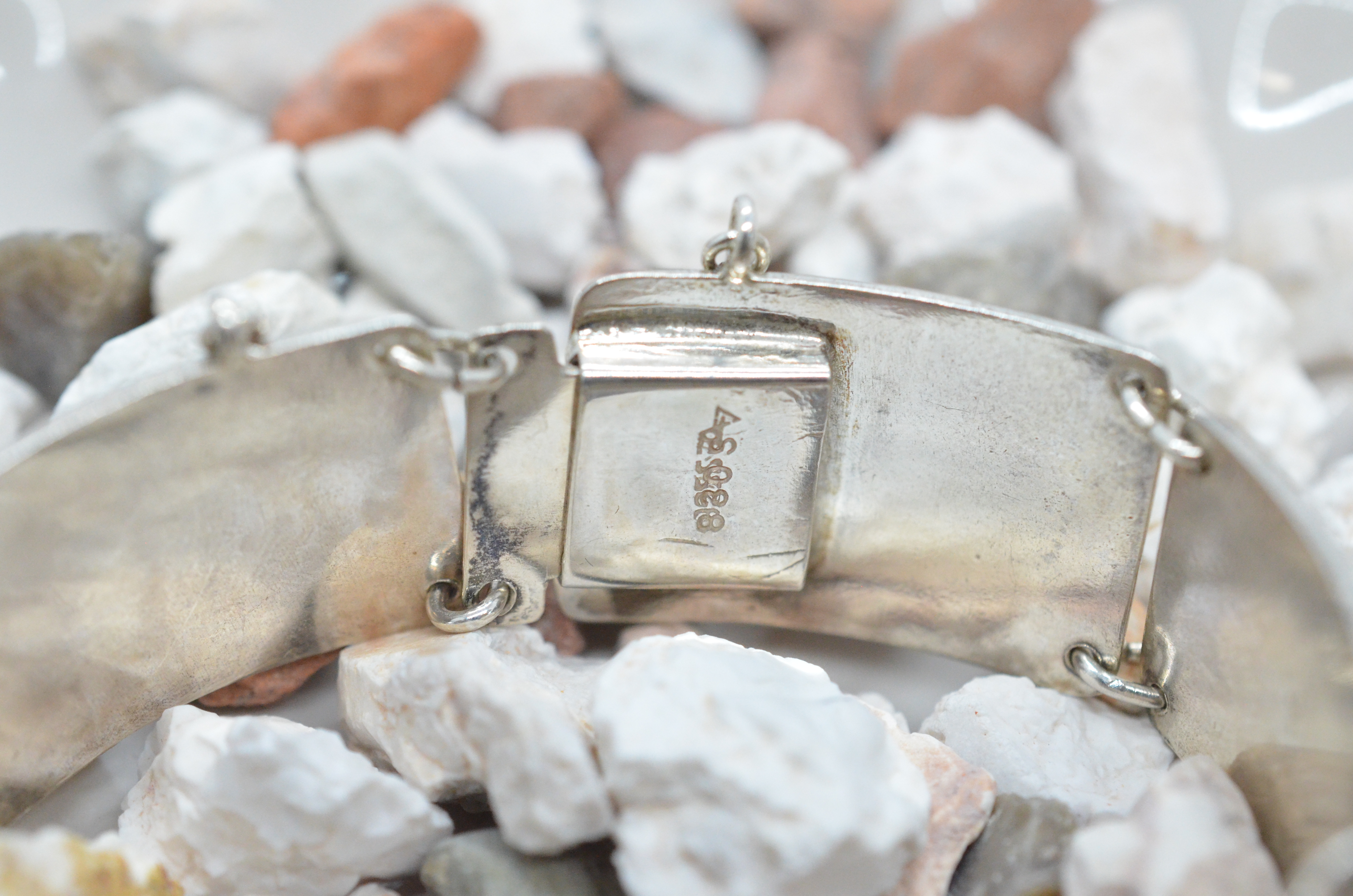 Vintage silver bracelet - 5