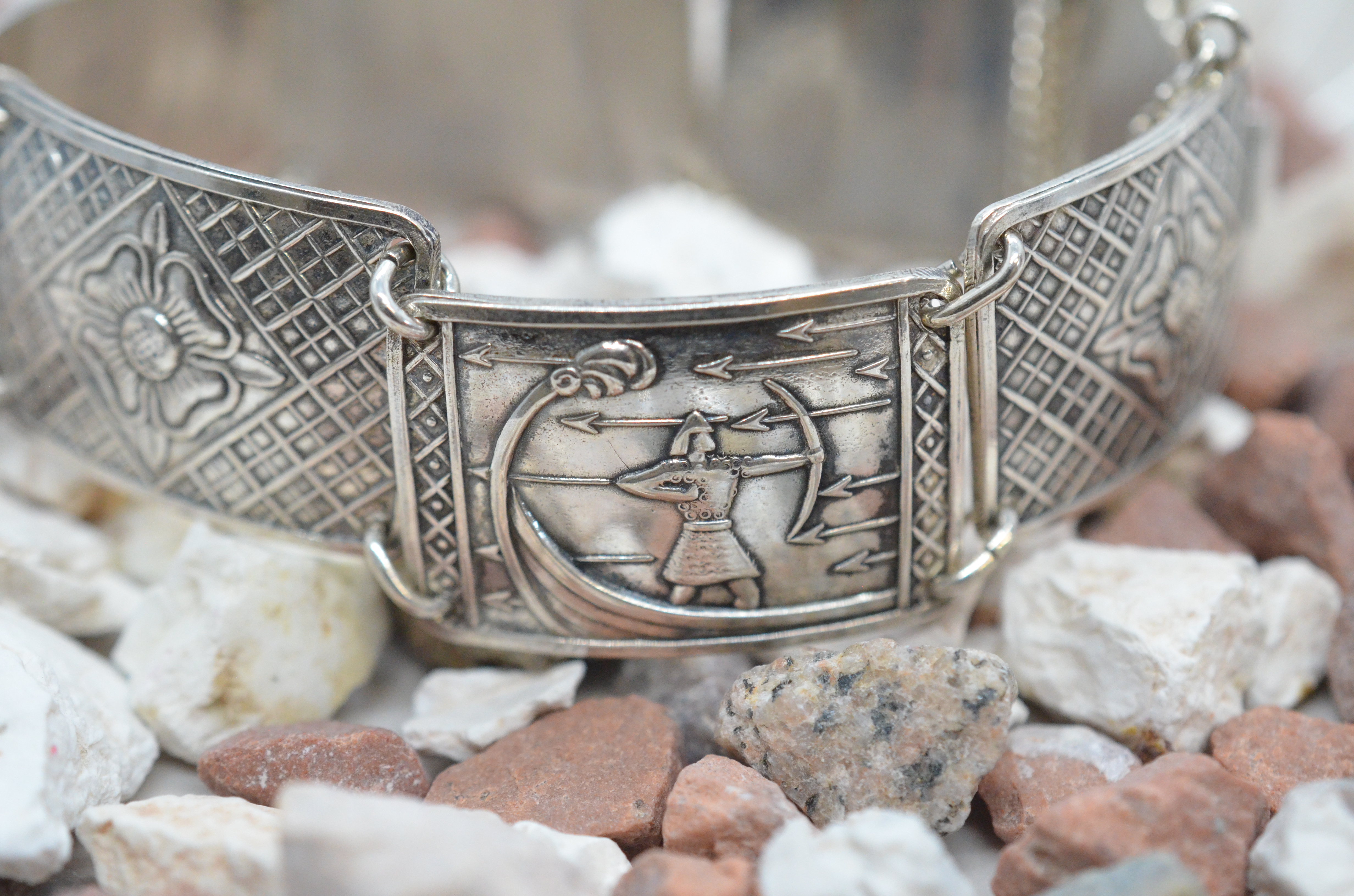 Vintage silver bracelet - 3