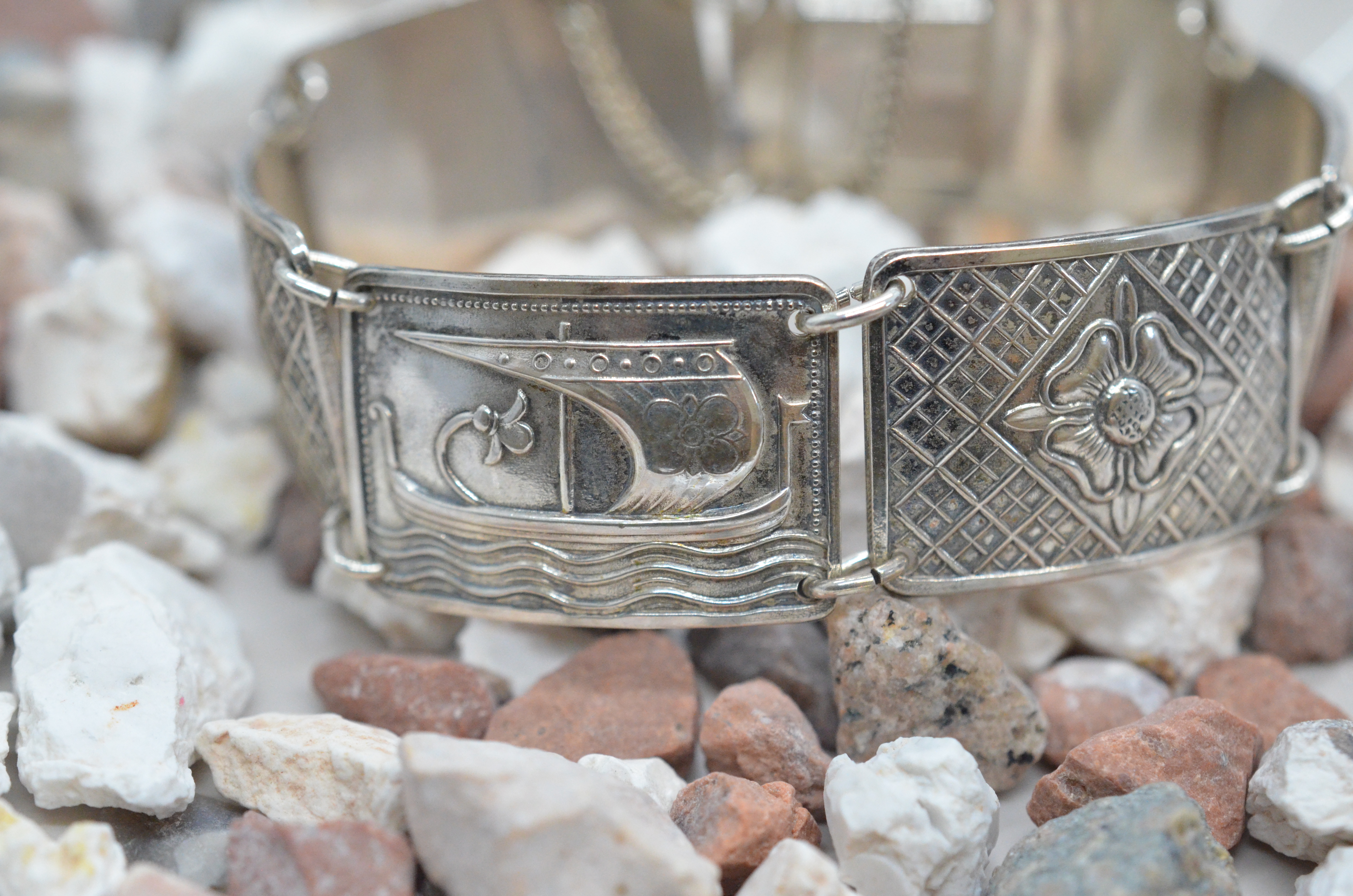 Vintage silver bracelet - 2