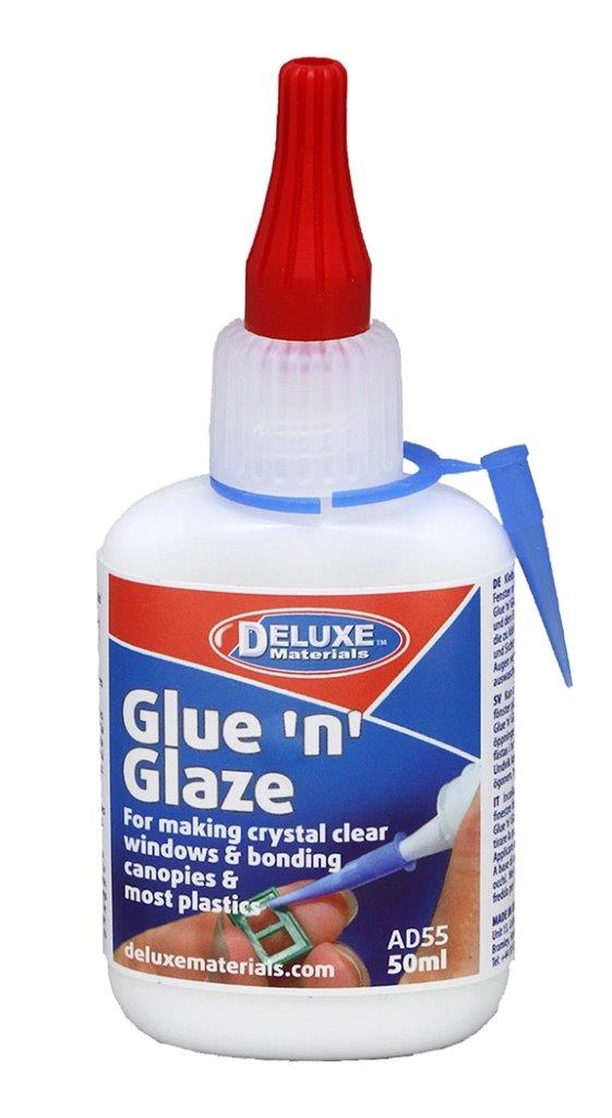 Deluxe Materials Glue-n-Glaze Klar Fönster Lim 50ml - 3